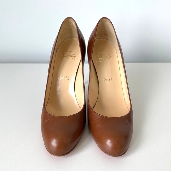 Christian Louboutin Nappa Leather Almond Toe 100mm Heels Pumps 36.5 - Picture 5 of 16